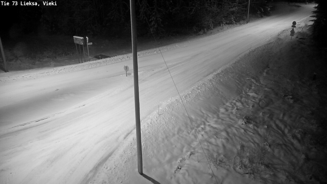 Kelikamerat Kuva Tie 73 Lieksa; Vieki, Lieksa, Pohjois-Karjala