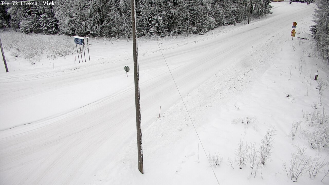 Weather Camera Image Road 73 Lieksa, Vieki, Lieksa, Pohjois-Karjala