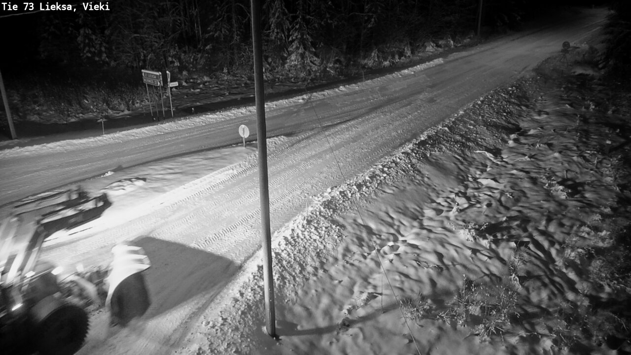 Weather Camera Image Väg 73 Lieksa, Vieki, Lieksa, Pohjois-Karjala