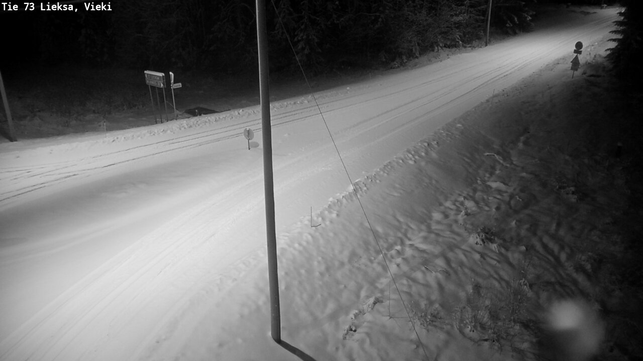 Kelikamerat Kuva Tie 73 Lieksa; Vieki, Lieksa, Pohjois-Karjala