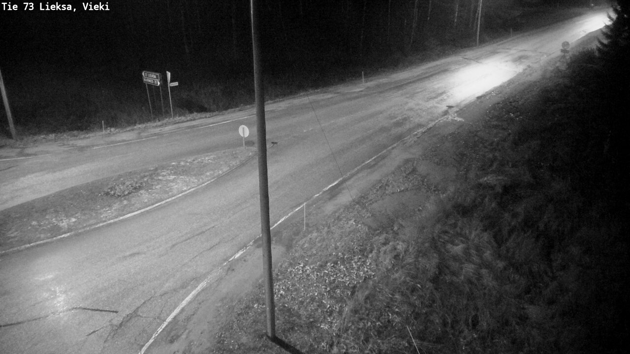 Kelikamerat Kuva Tie 73 Lieksa; Vieki, Lieksa, Pohjois-Karjala
