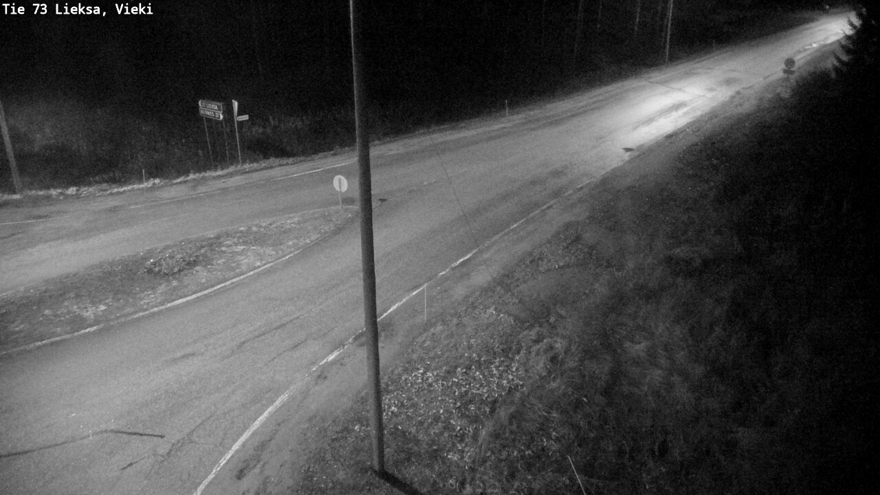 Kelikamerat Kuva Tie 73 Lieksa; Vieki, Lieksa, Pohjois-Karjala