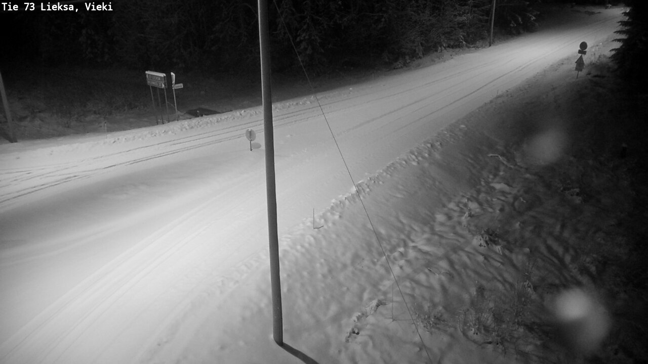 Kelikamerat Kuva Tie 73 Lieksa; Vieki, Lieksa, Pohjois-Karjala