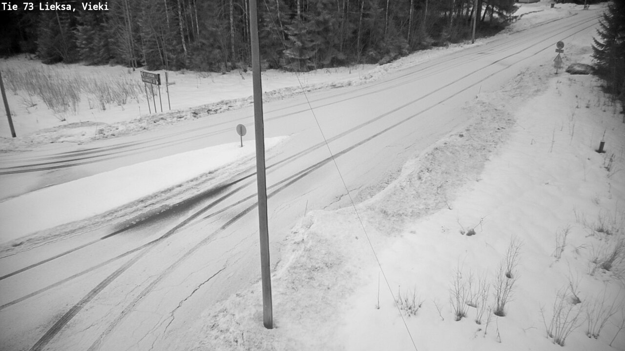 Kelikamerat Kuva Tie 73 Lieksa; Vieki, Lieksa, Pohjois-Karjala