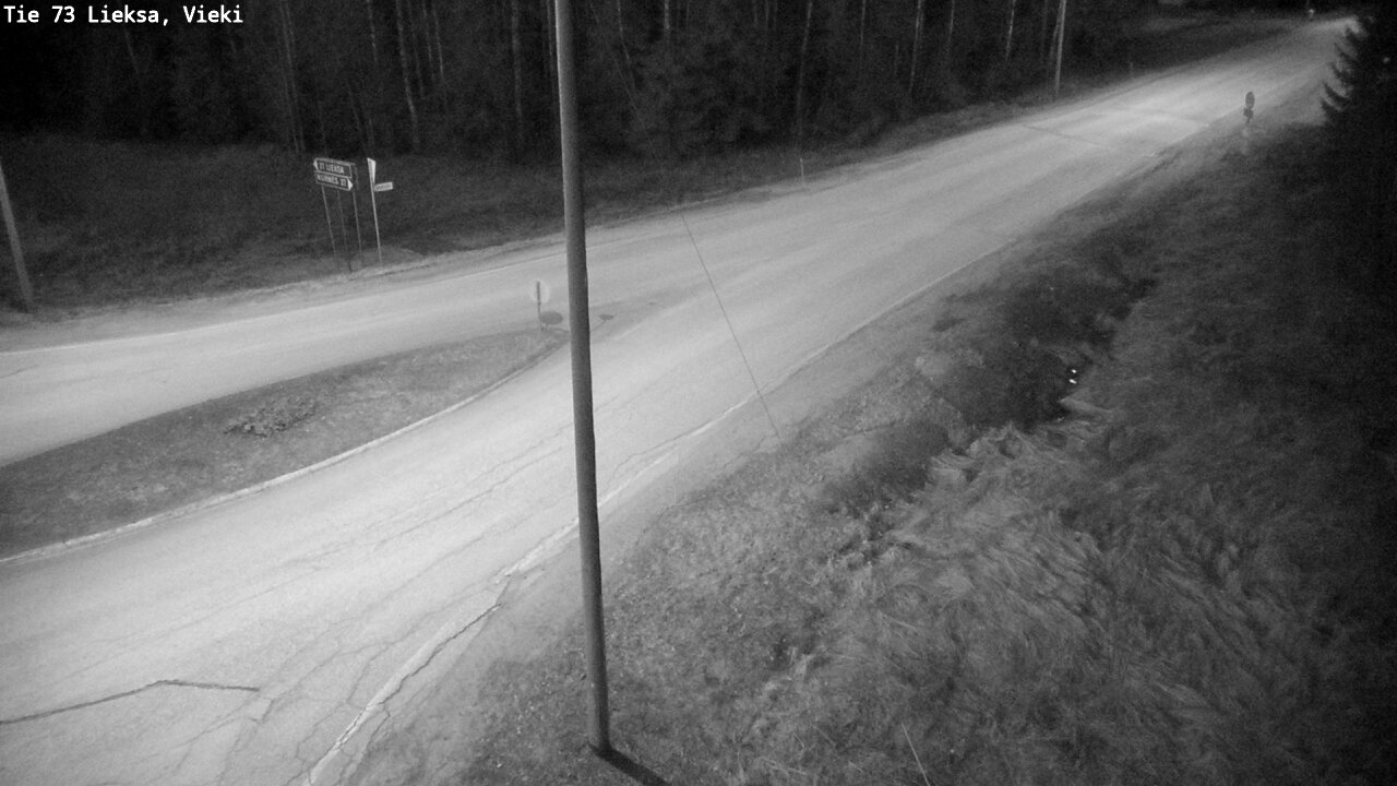 Weather Camera Image Väg 73 Lieksa, Vieki, Lieksa, Pohjois-Karjala