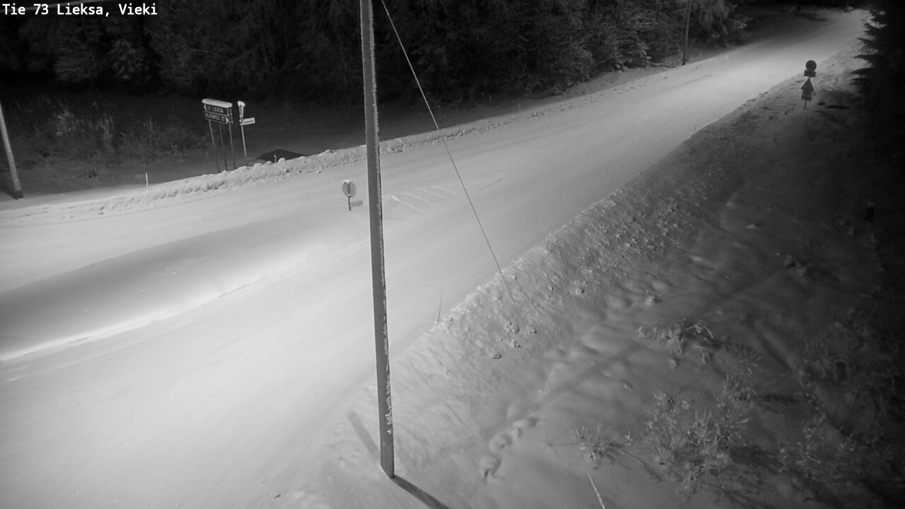 Kelikamerat Kuva Tie 73 Lieksa; Vieki, Lieksa, Pohjois-Karjala