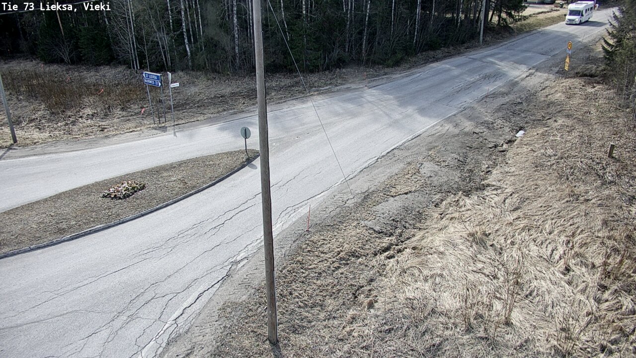 Weather Camera Image Väg 73 Lieksa, Vieki, Lieksa, Pohjois-Karjala