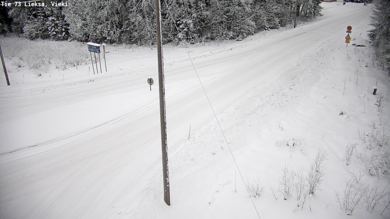Kelikamerat Kuva Tie 73 Lieksa; Vieki, Lieksa, Pohjois-Karjala