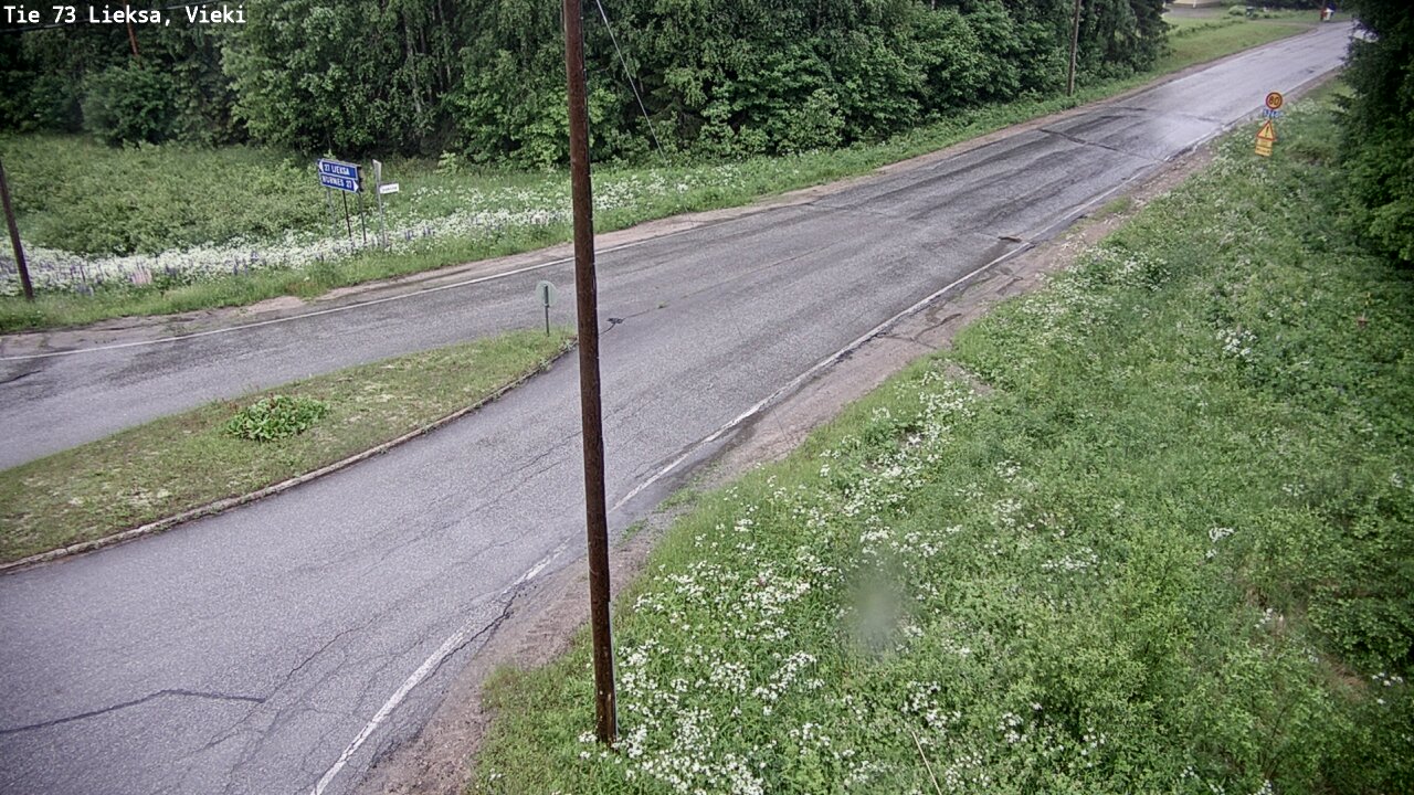 Kelikamerat Kuva Tie 73 Lieksa; Vieki, Lieksa, Pohjois-Karjala