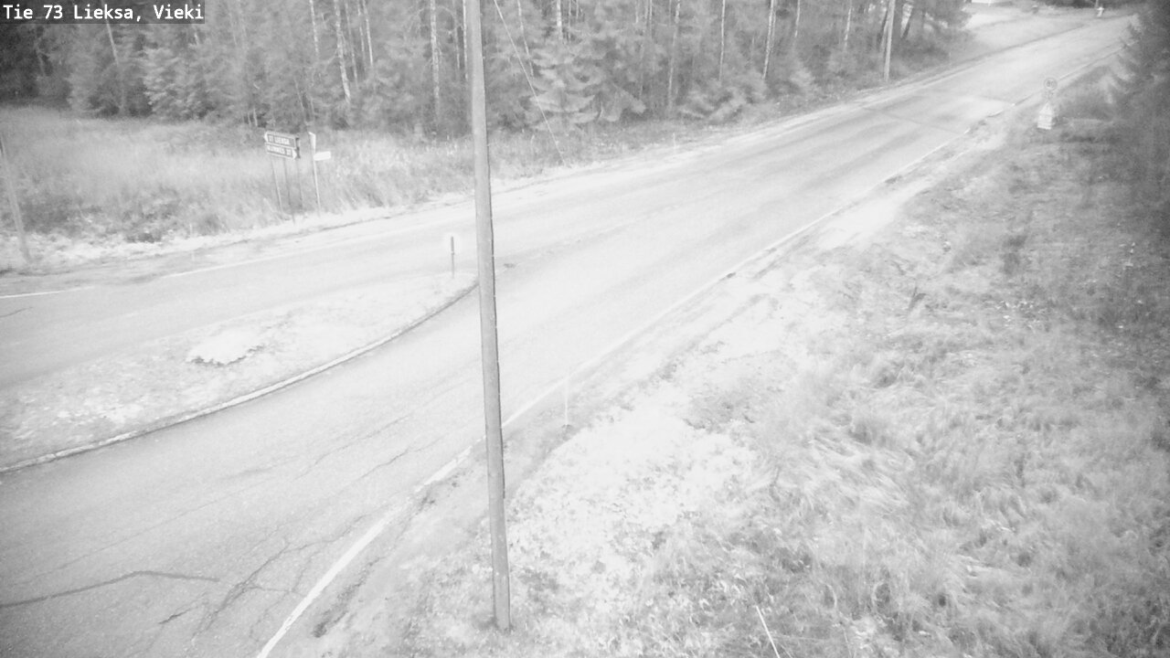 Kelikamerat Kuva Tie 73 Lieksa; Vieki, Lieksa, Pohjois-Karjala