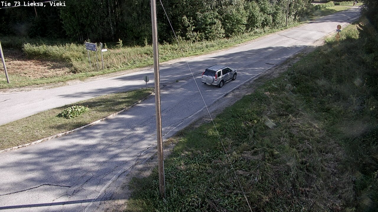 Kelikamerat Kuva Tie 73 Lieksa; Vieki, Lieksa, Pohjois-Karjala