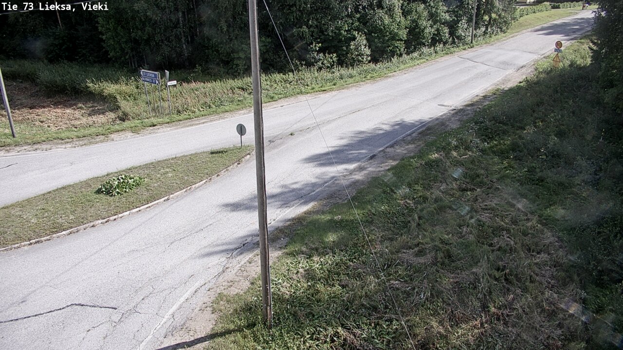 Kelikamerat Kuva Tie 73 Lieksa; Vieki, Lieksa, Pohjois-Karjala