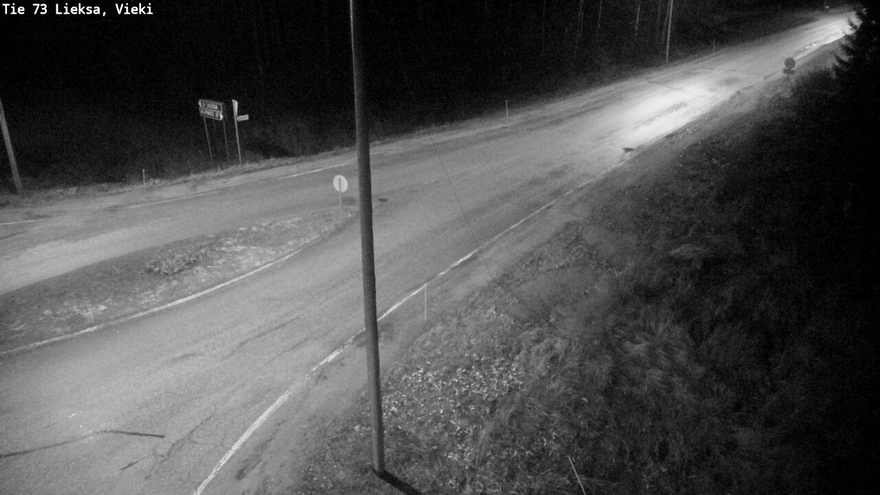 Kelikamerat Kuva Tie 73 Lieksa; Vieki, Lieksa, Pohjois-Karjala