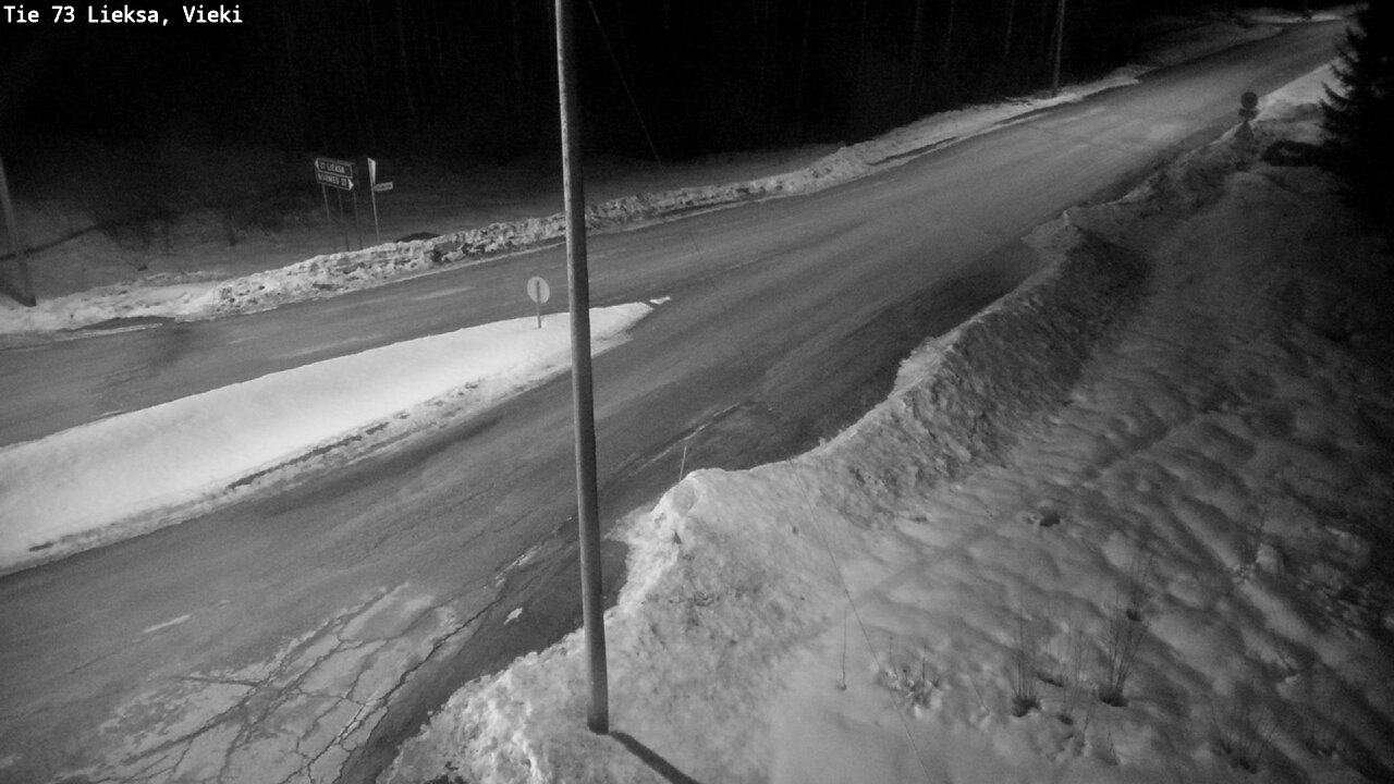 Kelikamerat Kuva Tie 73 Lieksa; Vieki, Lieksa, Pohjois-Karjala
