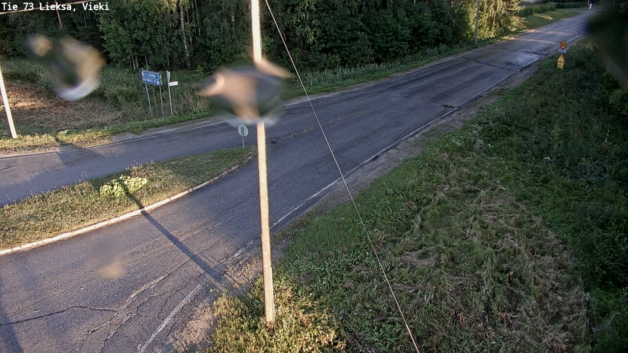 Kelikamerat Kuva Tie 73 Lieksa; Vieki, Lieksa, Pohjois-Karjala