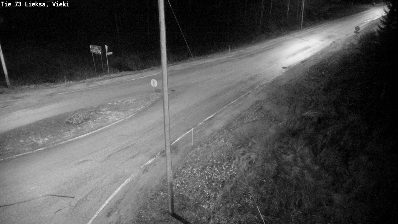 Kelikamerat Kuva Tie 73 Lieksa; Vieki, Lieksa, Pohjois-Karjala