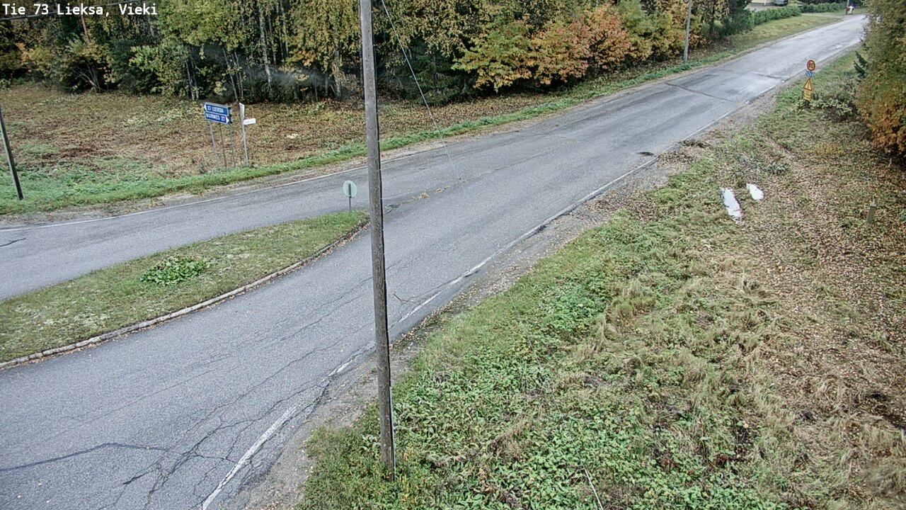 Kelikamerat Kuva Tie 73 Lieksa; Vieki, Lieksa, Pohjois-Karjala