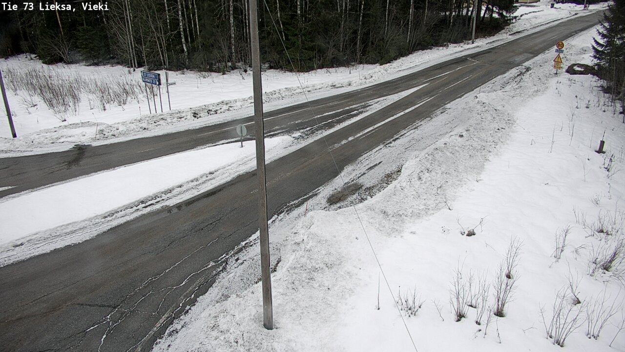 Kelikamerat Kuva Tie 73 Lieksa; Vieki, Lieksa, Pohjois-Karjala