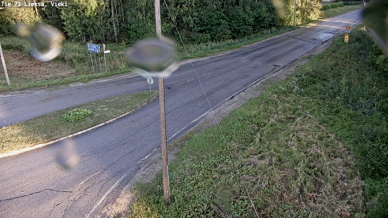 Kelikamerat Kuva Tie 73 Lieksa; Vieki, Lieksa, Pohjois-Karjala