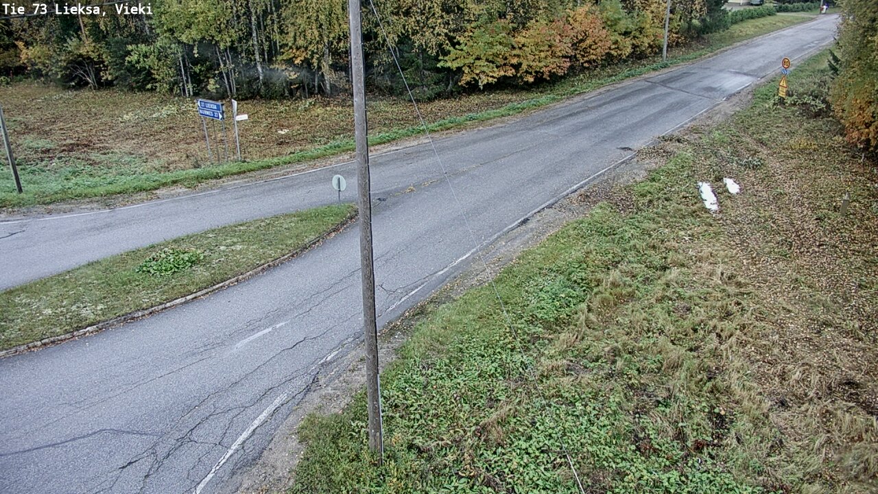 Kelikamerat Kuva Tie 73 Lieksa; Vieki, Lieksa, Pohjois-Karjala