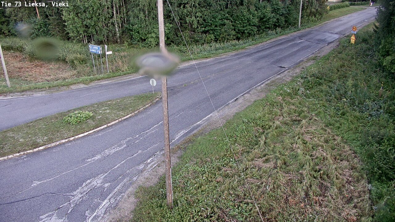 Kelikamerat Kuva Tie 73 Lieksa; Vieki, Lieksa, Pohjois-Karjala