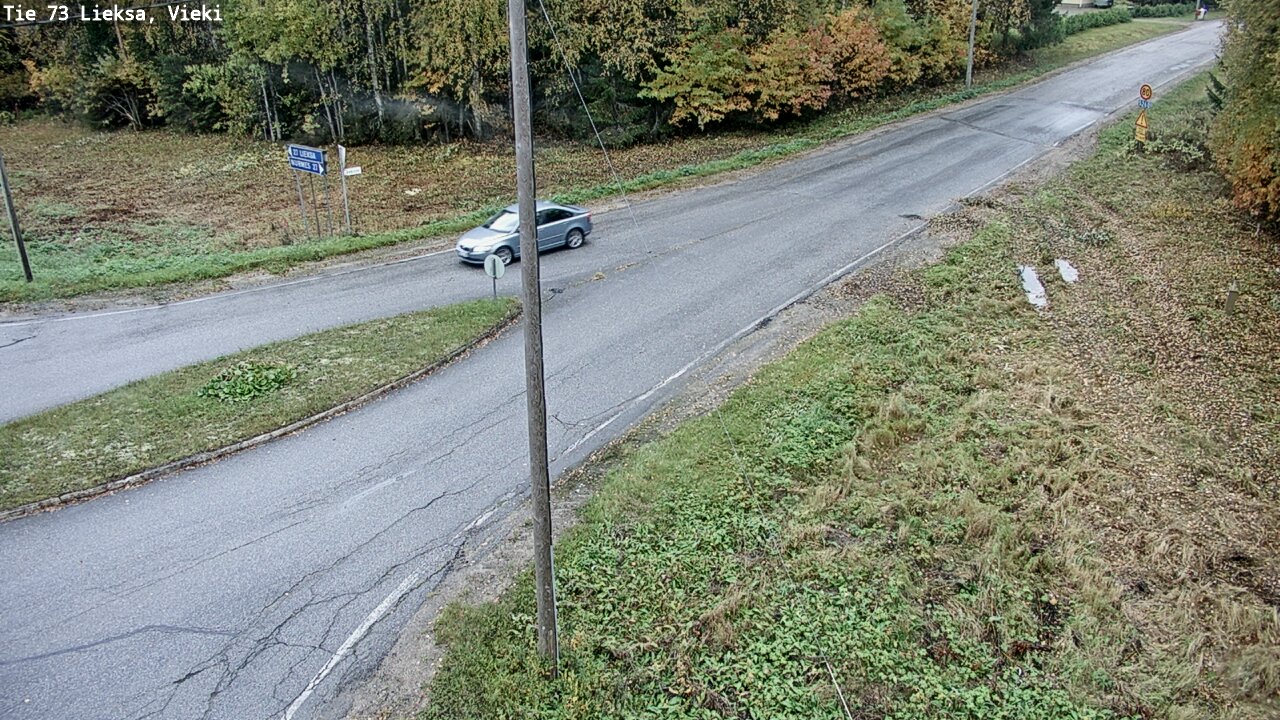Kelikamerat Kuva Tie 73 Lieksa; Vieki, Lieksa, Pohjois-Karjala