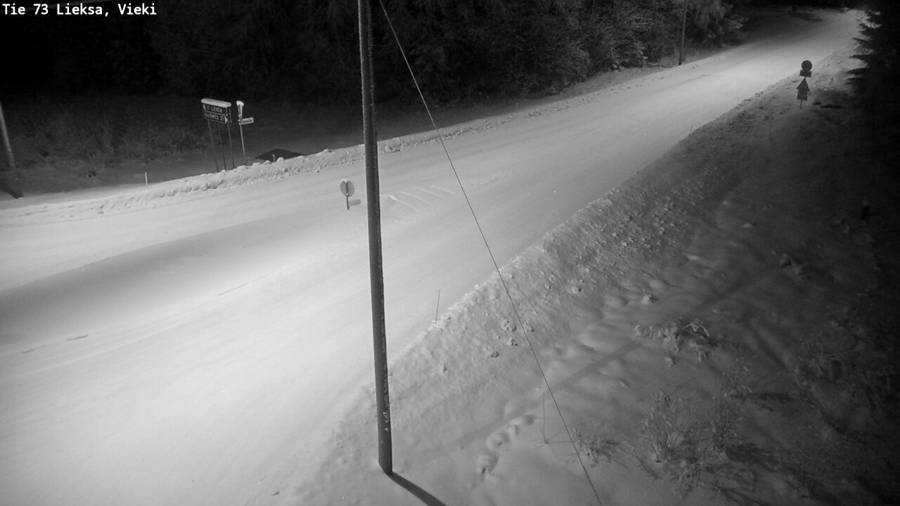 Kelikamerat Kuva Tie 73 Lieksa; Vieki, Lieksa, Pohjois-Karjala