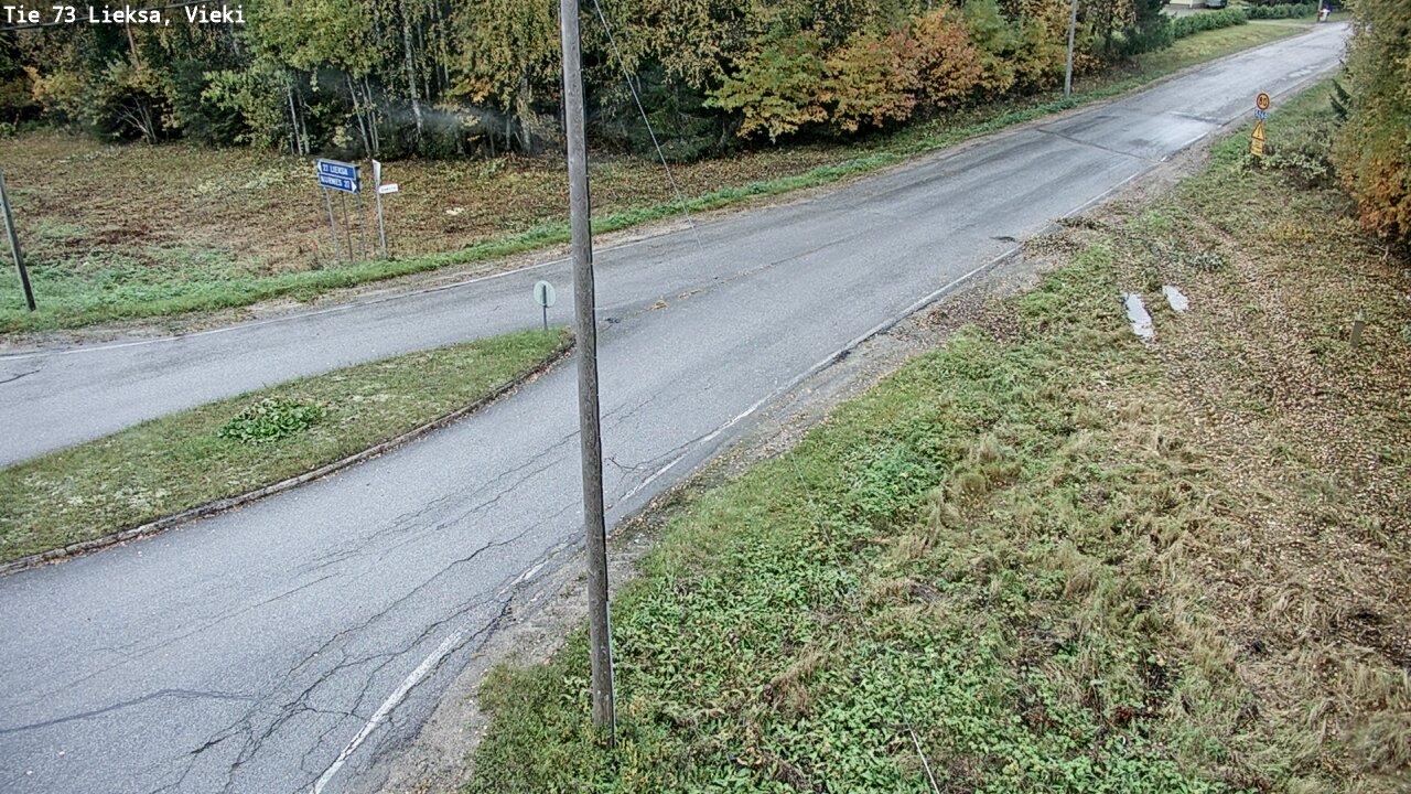 Kelikamerat Kuva Tie 73 Lieksa; Vieki, Lieksa, Pohjois-Karjala