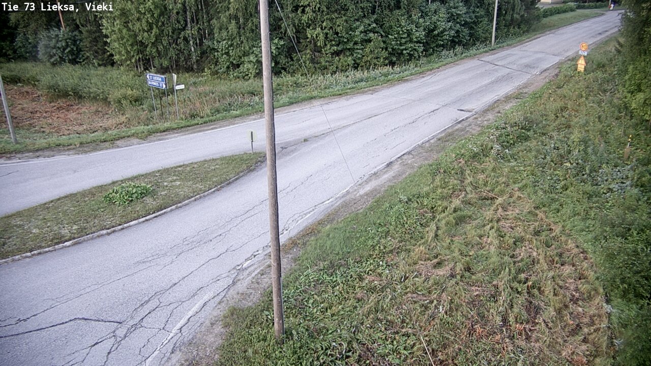 Kelikamerat Kuva Tie 73 Lieksa; Vieki, Lieksa, Pohjois-Karjala
