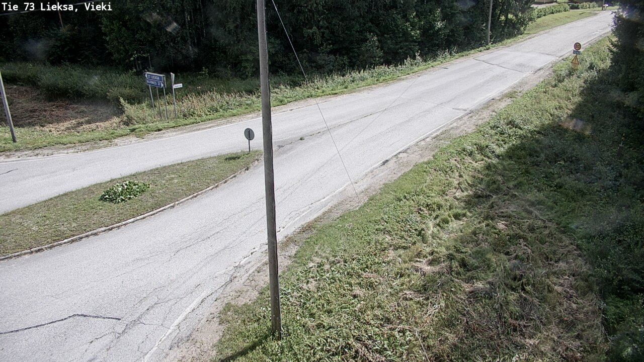 Kelikamerat Kuva Tie 73 Lieksa; Vieki, Lieksa, Pohjois-Karjala