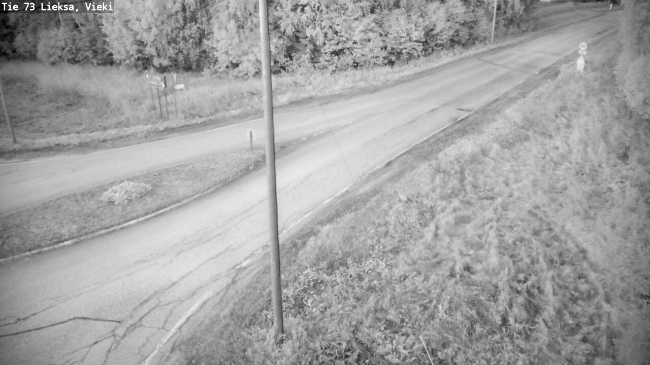 Kelikamerat Kuva Tie 73 Lieksa; Vieki, Lieksa, Pohjois-Karjala
