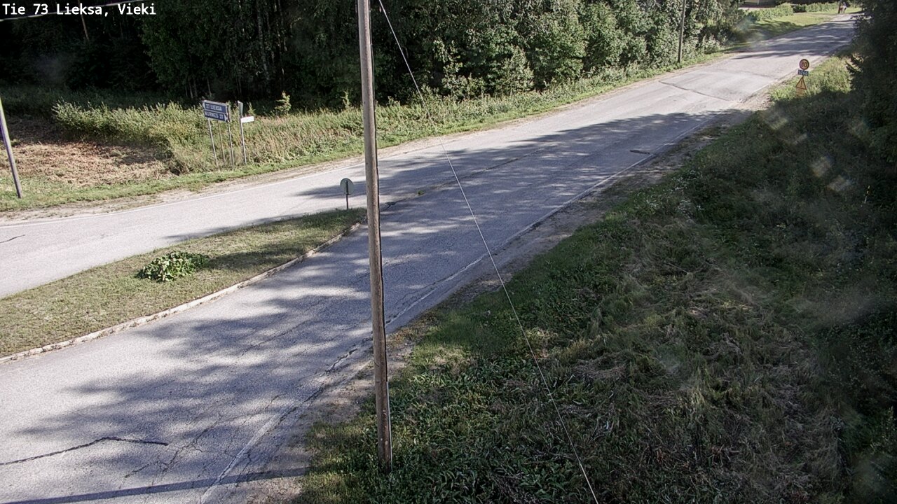 Kelikamerat Kuva Tie 73 Lieksa; Vieki, Lieksa, Pohjois-Karjala