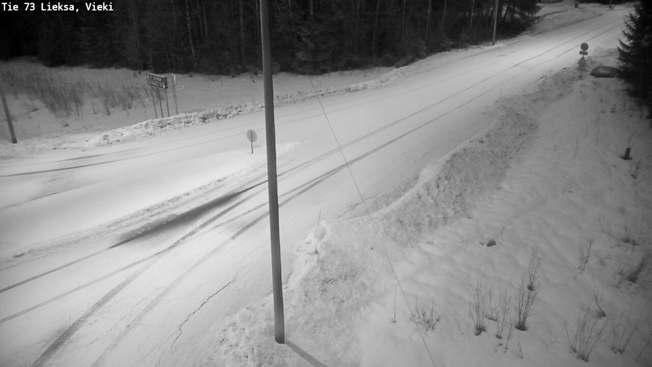 Kelikamerat Kuva Tie 73 Lieksa; Vieki, Lieksa, Pohjois-Karjala