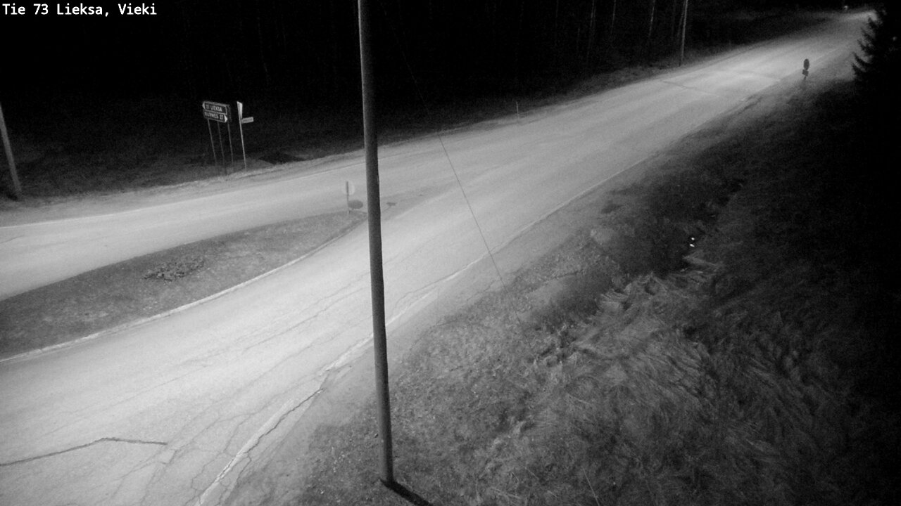Weather Camera Image Väg 73 Lieksa, Vieki, Lieksa, Pohjois-Karjala