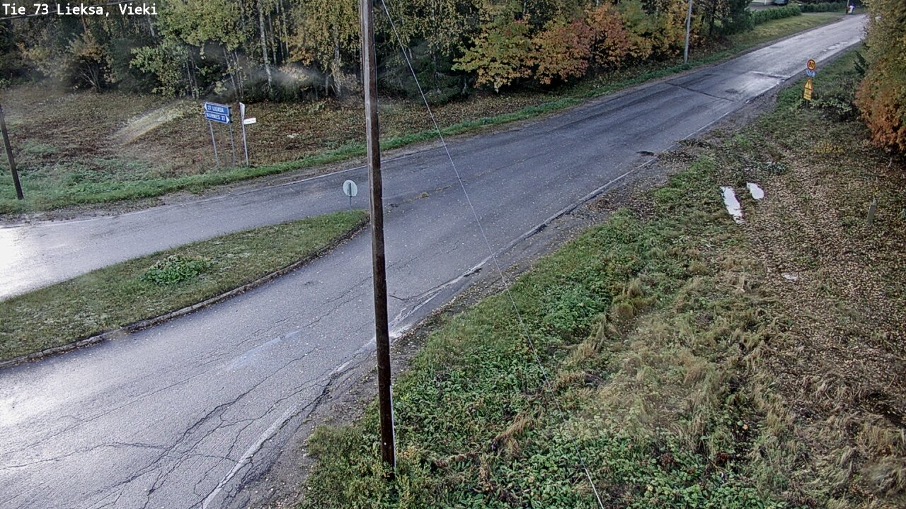 Weather Camera Image Väg 73 Lieksa, Vieki, Lieksa, Pohjois-Karjala