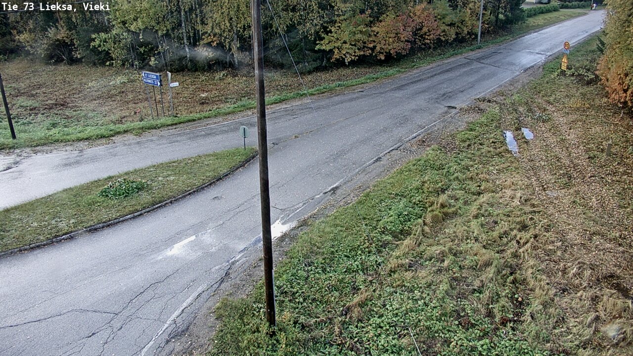 Weather Camera Image Väg 73 Lieksa, Vieki, Lieksa, Pohjois-Karjala