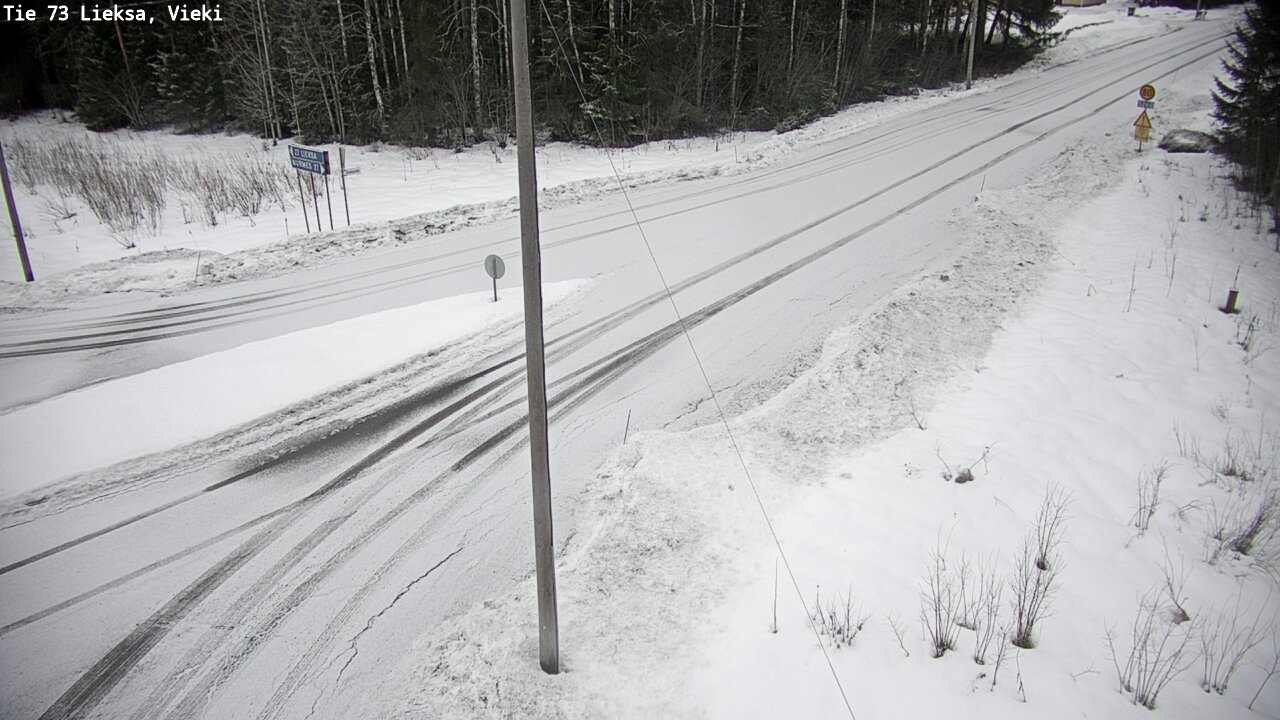 Kelikamerat Kuva Tie 73 Lieksa; Vieki, Lieksa, Pohjois-Karjala