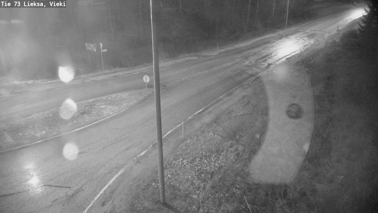 Kelikamerat Kuva Tie 73 Lieksa; Vieki, Lieksa, Pohjois-Karjala