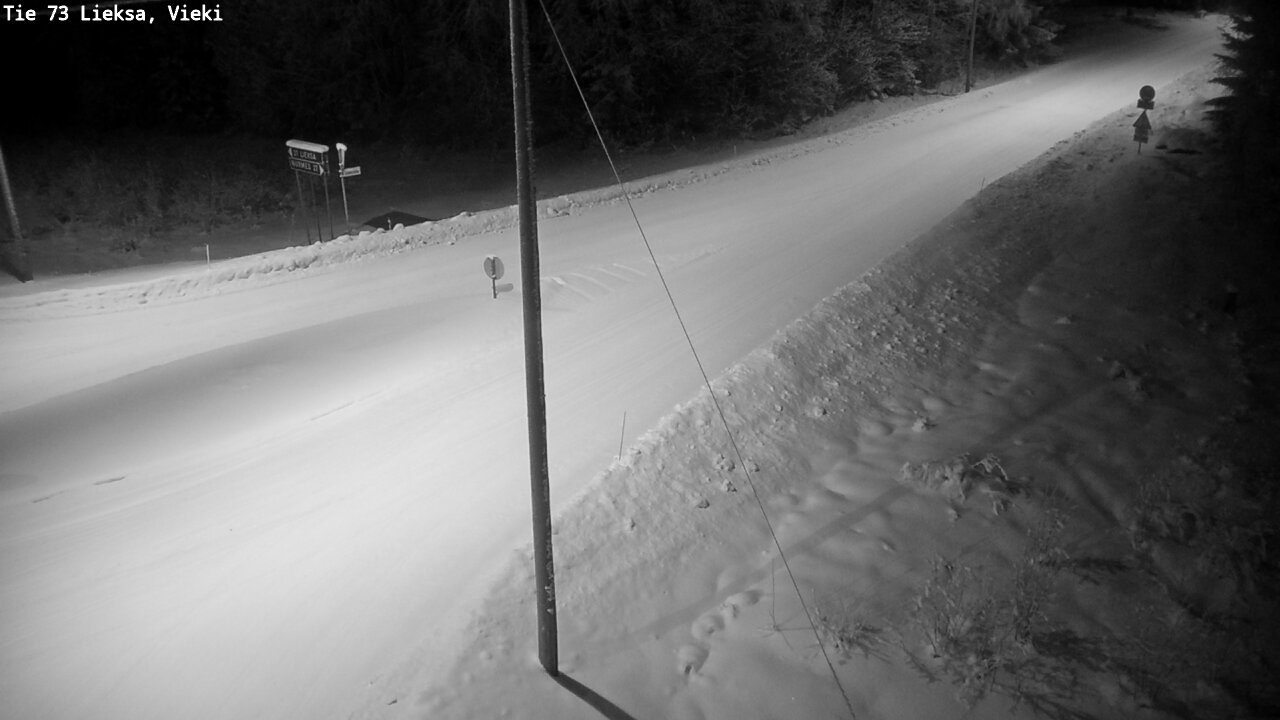 Kelikamerat Kuva Tie 73 Lieksa; Vieki, Lieksa, Pohjois-Karjala