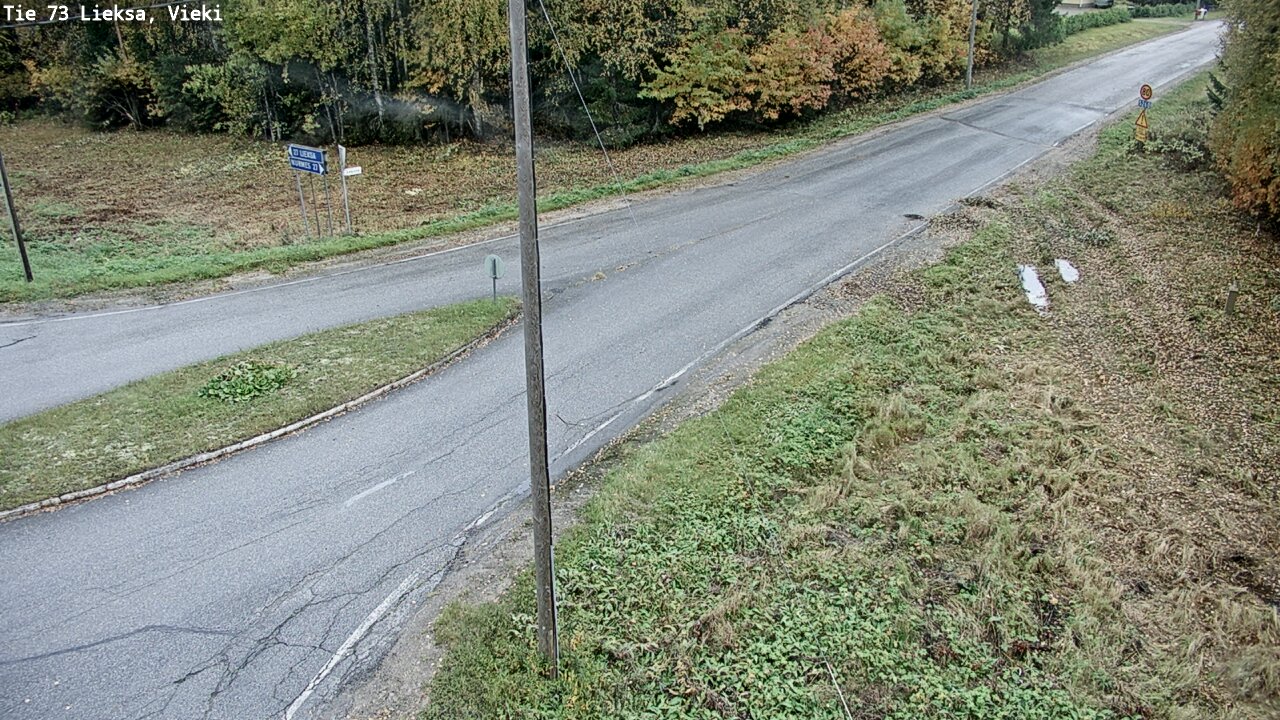 Kelikamerat Kuva Tie 73 Lieksa; Vieki, Lieksa, Pohjois-Karjala