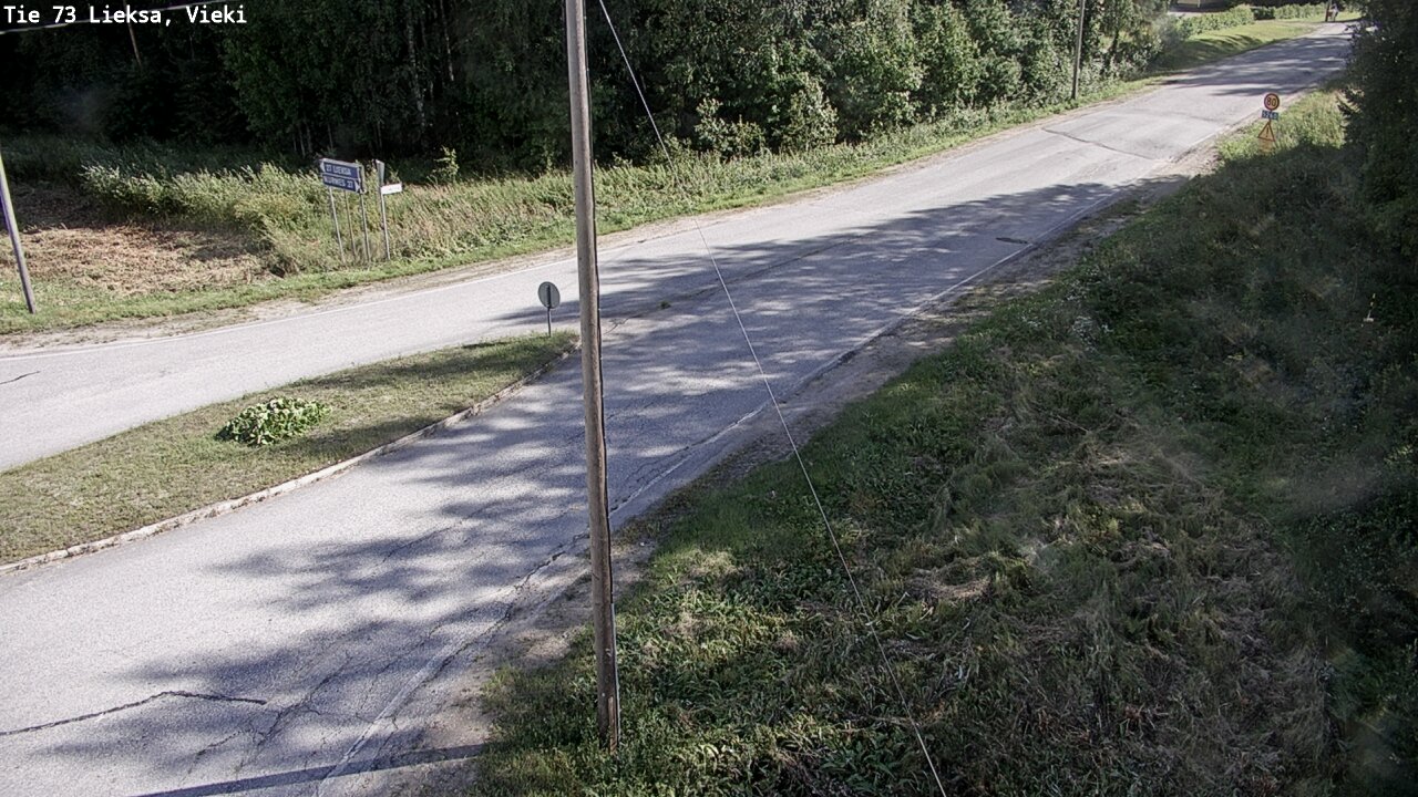 Kelikamerat Kuva Tie 73 Lieksa; Vieki, Lieksa, Pohjois-Karjala