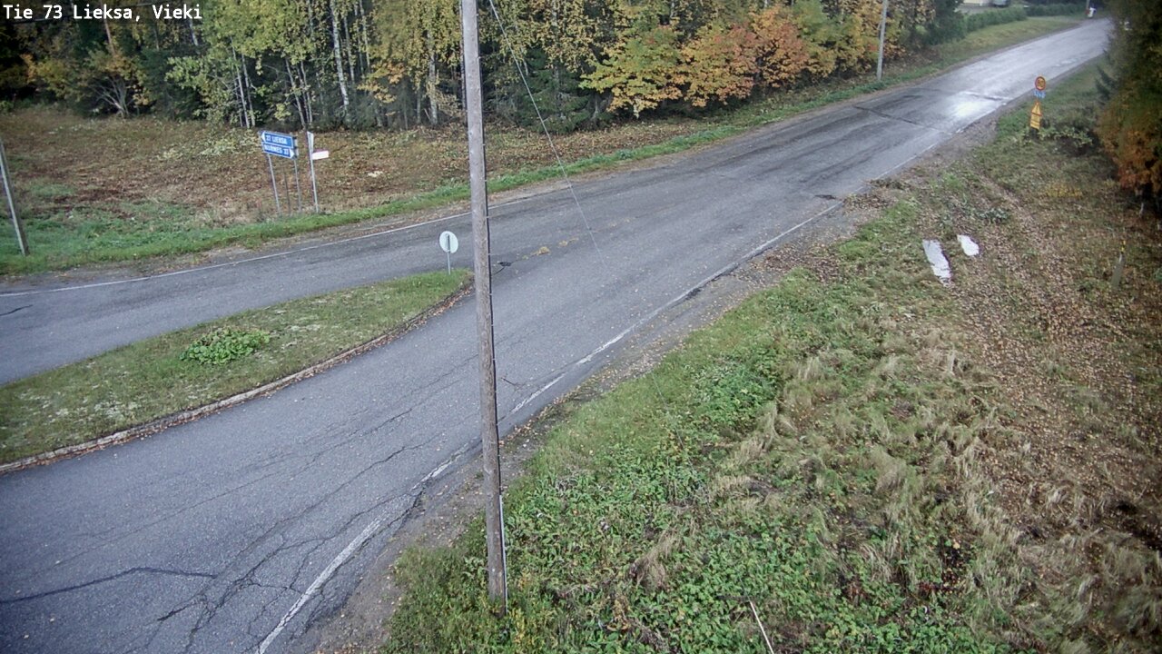 Kelikamerat Kuva Tie 73 Lieksa; Vieki, Lieksa, Pohjois-Karjala