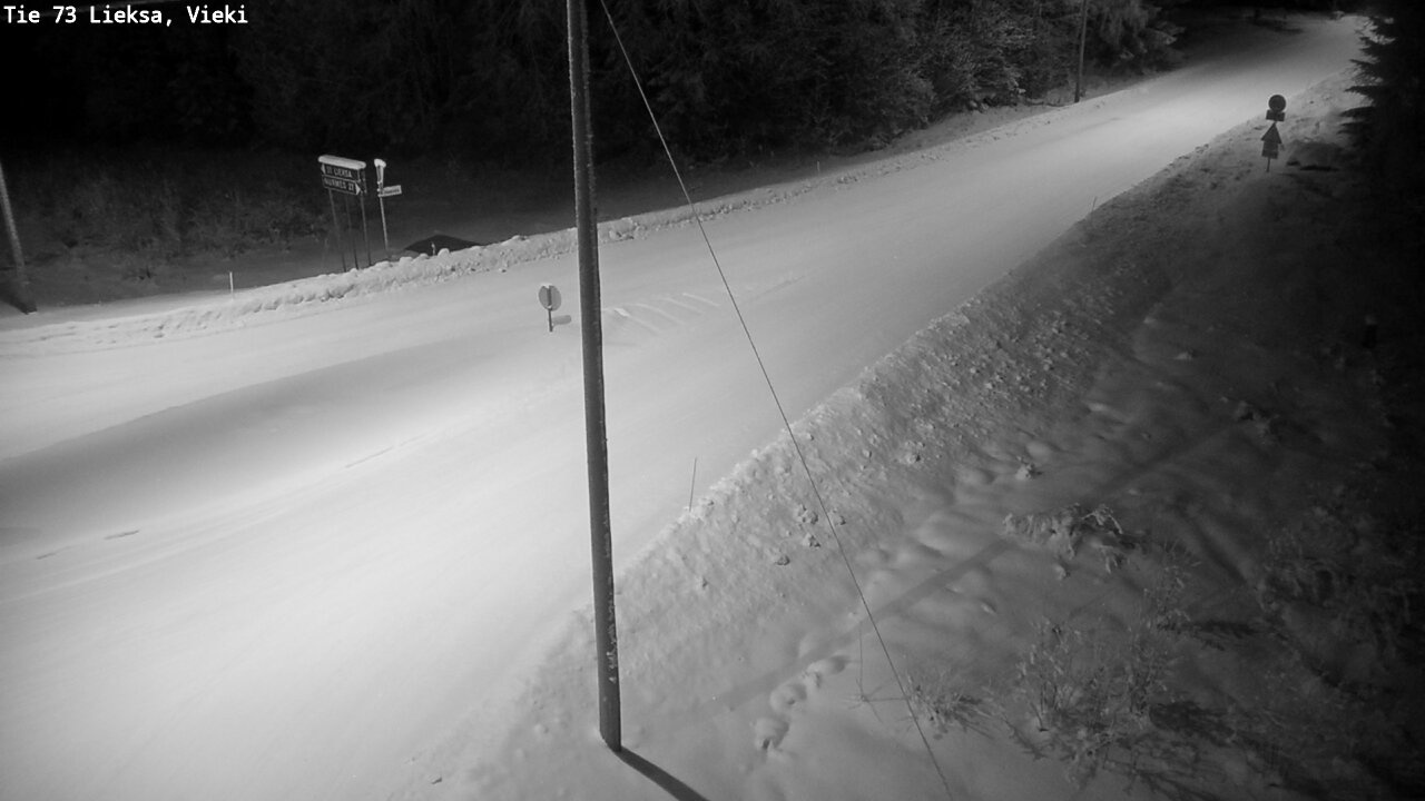 Kelikamerat Kuva Tie 73 Lieksa; Vieki, Lieksa, Pohjois-Karjala