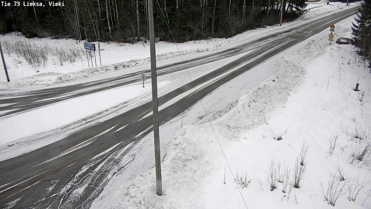 Kelikamerat Kuva Tie 73 Lieksa; Vieki, Lieksa, Pohjois-Karjala