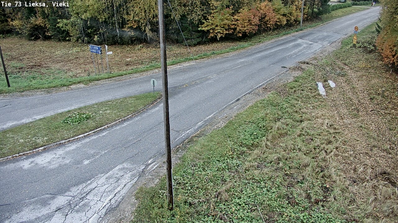 Weather Camera Image Väg 73 Lieksa, Vieki, Lieksa, Pohjois-Karjala