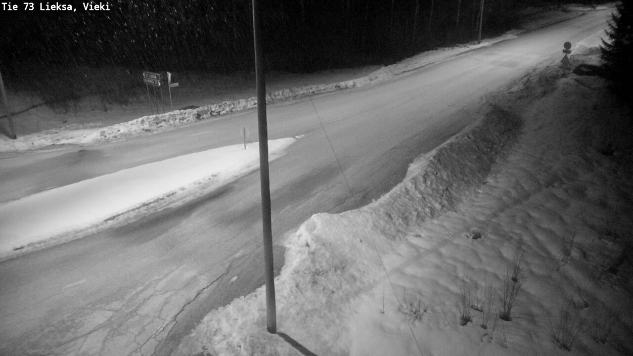 Kelikamerat Kuva Tie 73 Lieksa; Vieki, Lieksa, Pohjois-Karjala