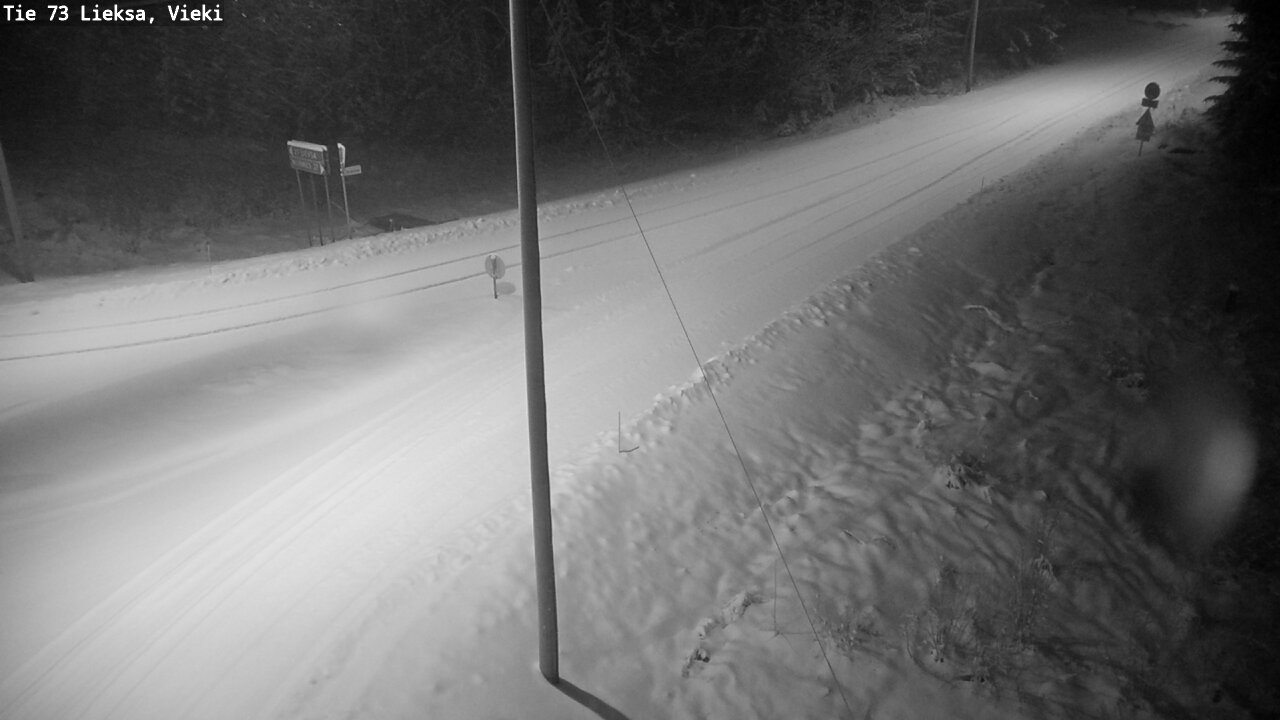 Kelikamerat Kuva Tie 73 Lieksa; Vieki, Lieksa, Pohjois-Karjala