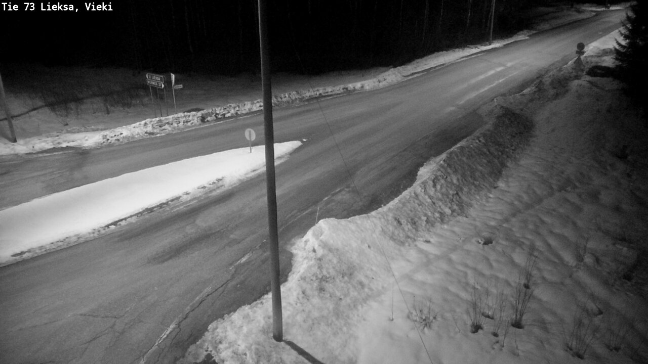 Weather Camera Image Road 73 Lieksa, Vieki, Lieksa, Pohjois-Karjala