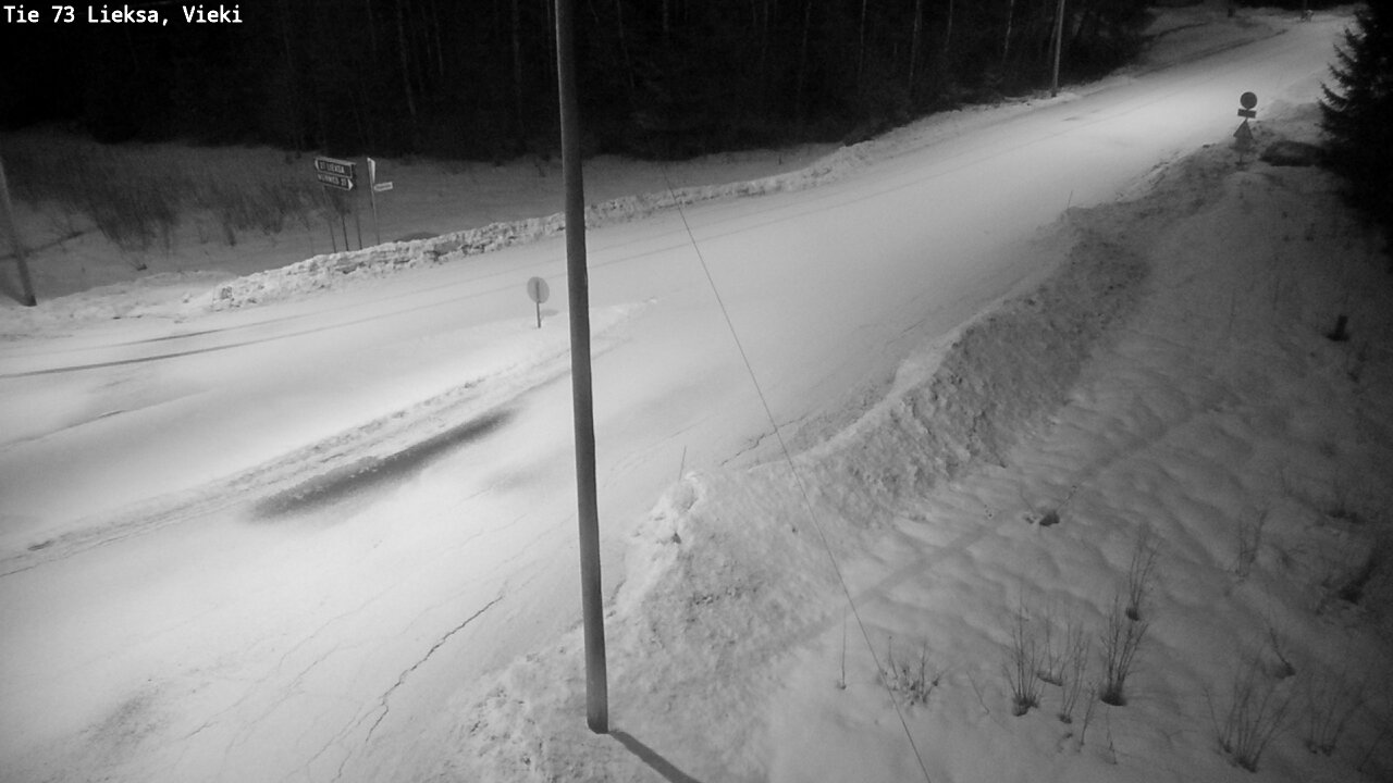 Kelikamerat Kuva Tie 73 Lieksa; Vieki, Lieksa, Pohjois-Karjala