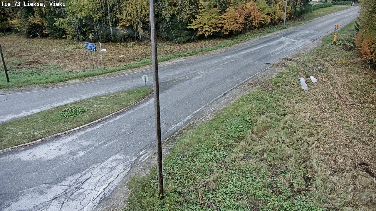 Weather Camera Image Väg 73 Lieksa, Vieki, Lieksa, Pohjois-Karjala